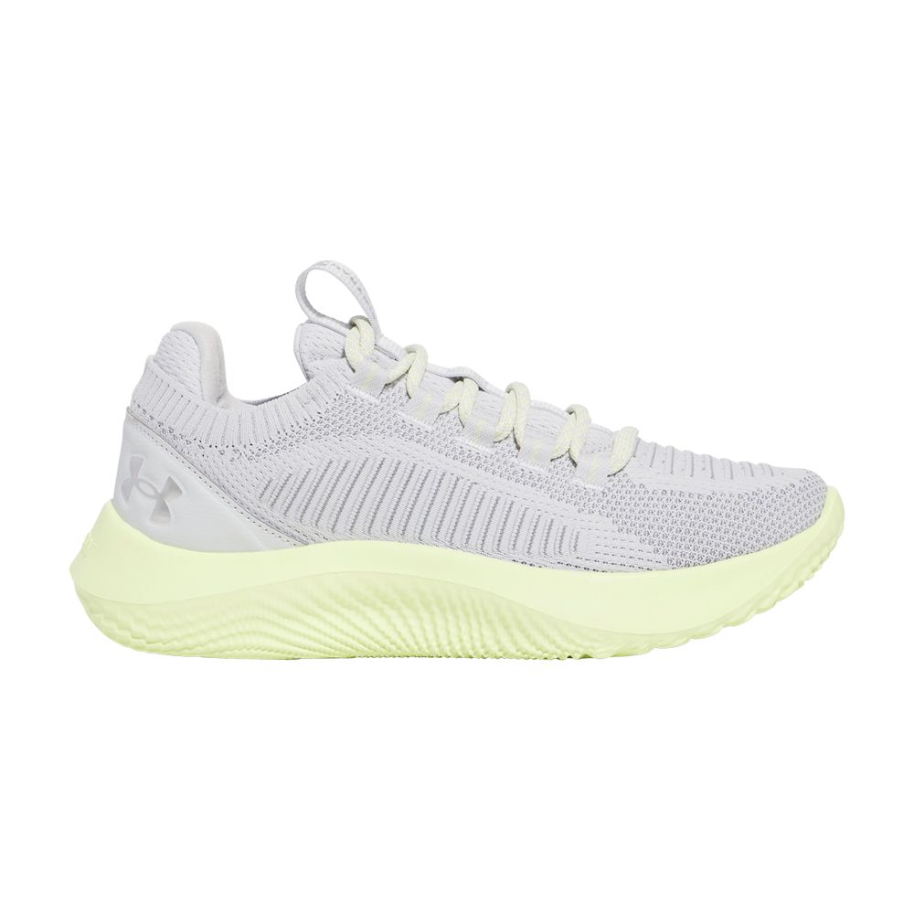 Pre-owned Under Armour Wmns Flow Dynamic 2 'halo Grey Sonic Yellow' | Women's Size 6.5