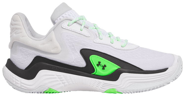 Under Armour Spawn 7 White Green Shock Black