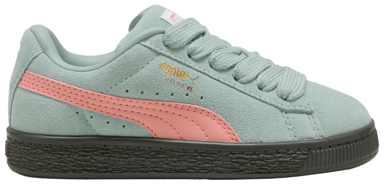 Puma Suede XL Little Kid Modern Mint Pink Fruit