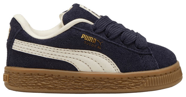 Puma Suede XL Toddler New Navy Frosted Ivory