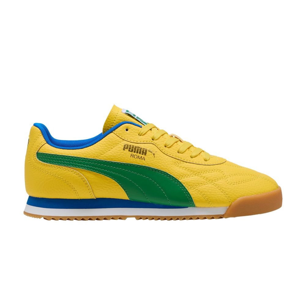 Puma Roma 'Anniversario - Pelé Yellow Archive Green' | Men's Size 5.5 - 397720-04