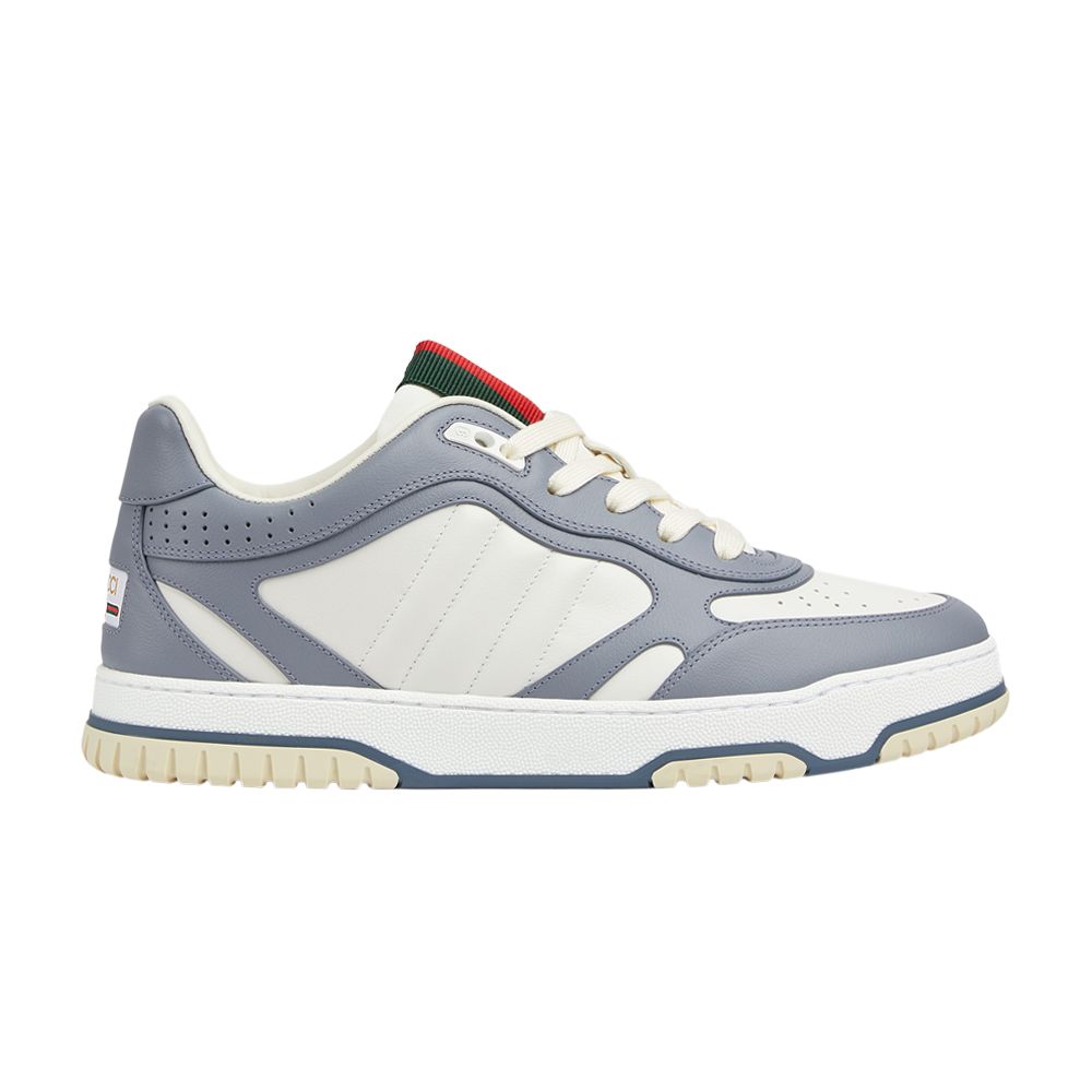 Pre-owned Gucci Re-web Sneaker 'white Grey' | Men's Size 10