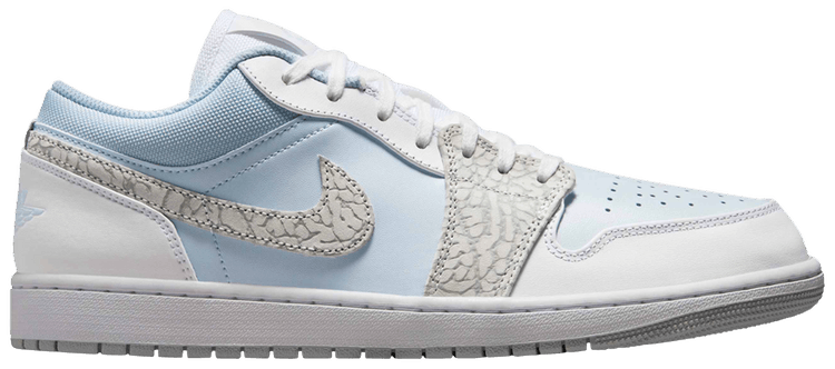 Air Jordan 1 Low SE Blue Tint Elephant Print
