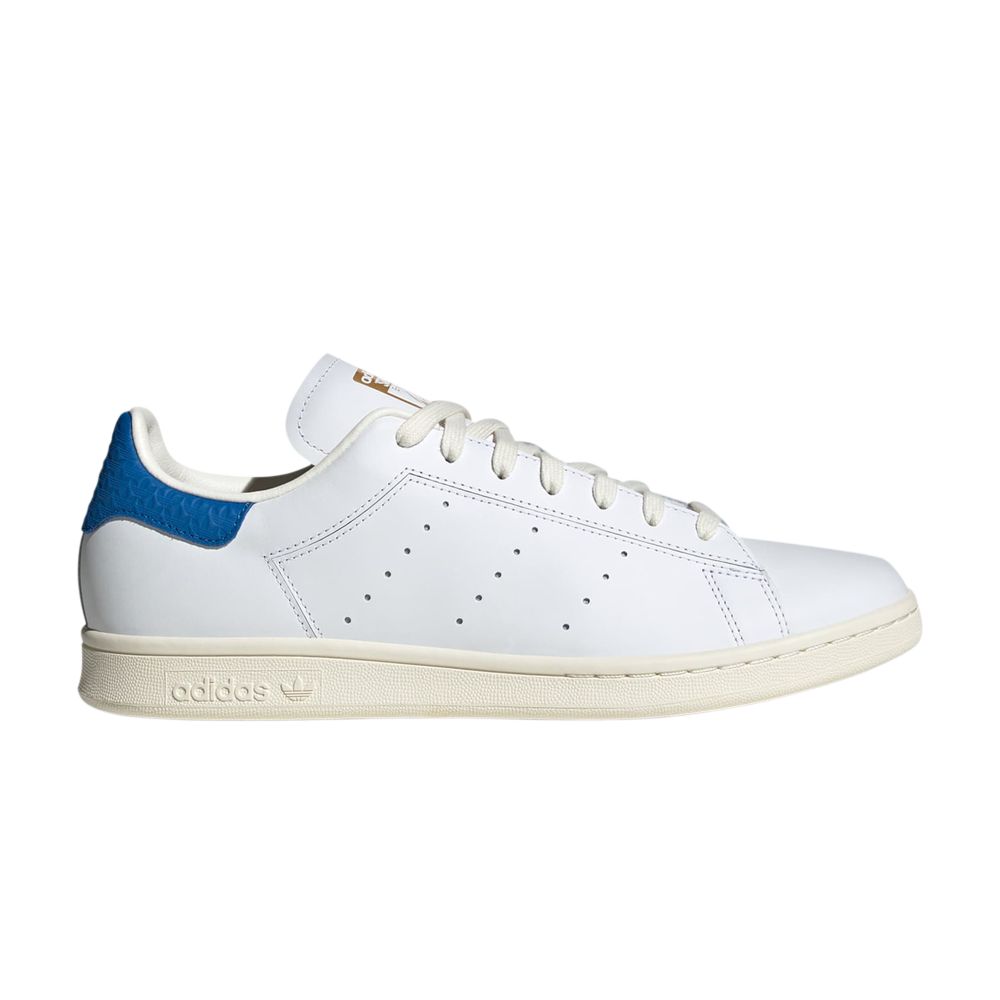 Pre-owned Adidas Originals Adidas Stan Smith 'white Blue Bird Debossed Heel' | Men's Size 8.5