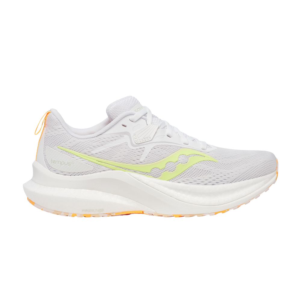 Pre-owned Saucony Wmns Tempus 2 'white Sunny' | Women's Size 10.5