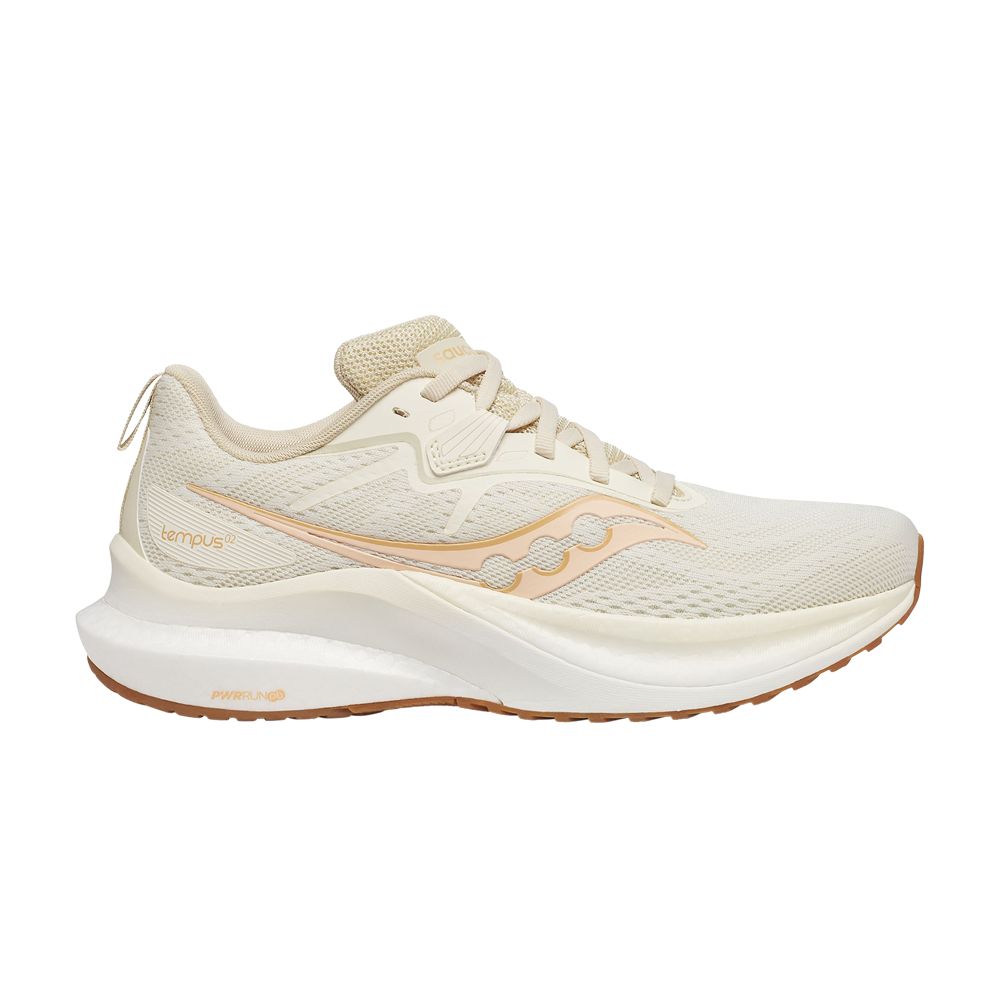 Pre-owned Saucony Wmns Tempus 2 'grain Gum' | Cream | Women's Size 11.5 In White