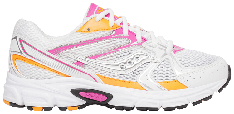 Saucony Grid Ride Millennium White Pink Orange