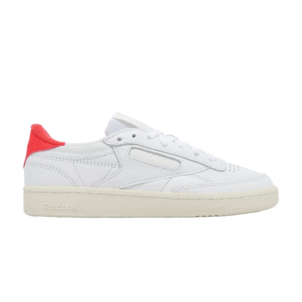 Pre-owned Reebok Wmns Club C 85 Vintage '40th Anniversary Pack - White Energy Red' | Women's Size 7.5