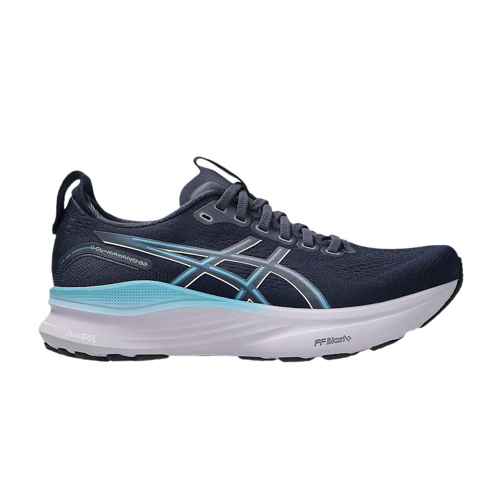 Pre-owned Asics Wmns Gel Kayano 32 'midnight Stillwater' | Blue | Women's Size 9