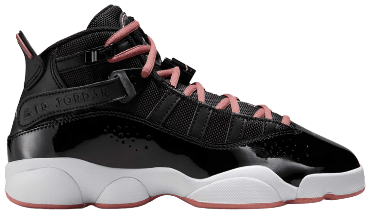 Buy Jordan 6 Rings GS 'Black Rust Pink' - 323419 068 | GOAT