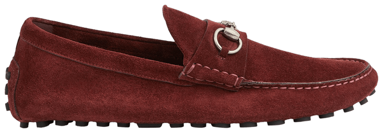 Gucci Driver Horsebit   Muse Burgundy