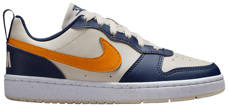 Nike Court Borough Low Recraft GS Midnight Navy Orange Peel