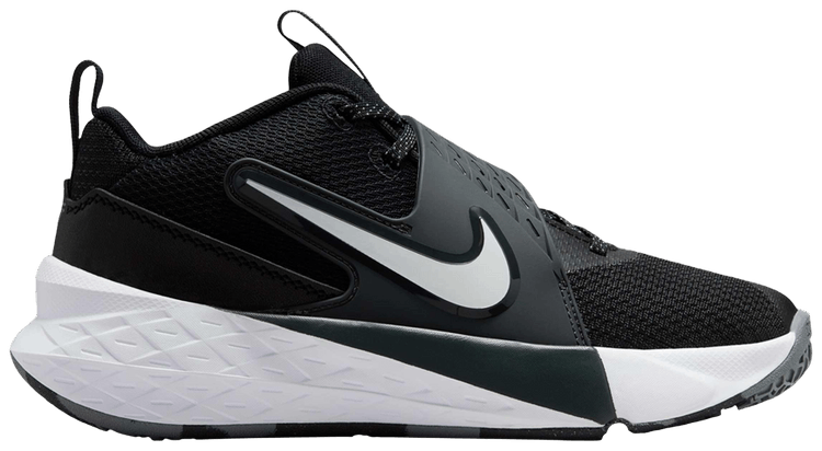 Nike Team Hustle D12 GS Black White