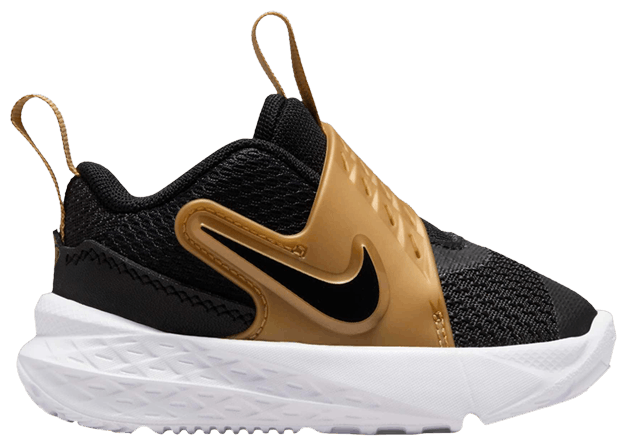 Nike Team Hustle D12 TD Black Metallic Gold