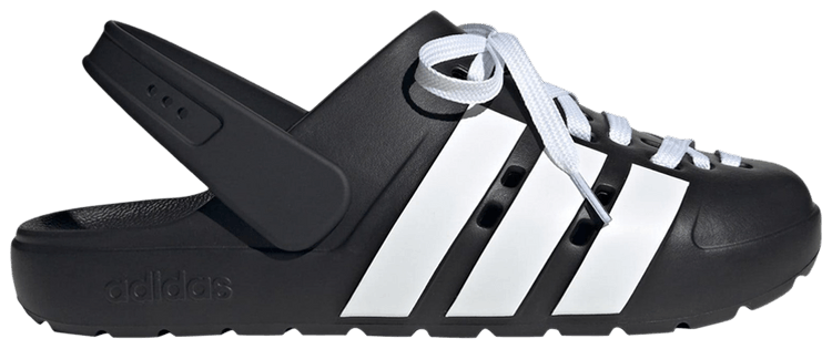 Adidas Adilette Clog 20 Black White