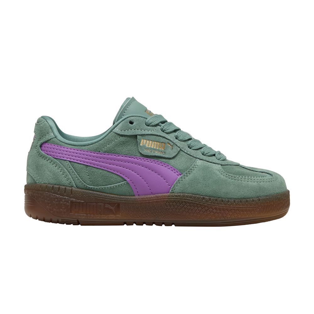 Pre-owned Puma Wmns Palermo Moda Xtra 'green Moon Wild Berry Gum' | Women's Size 5.5