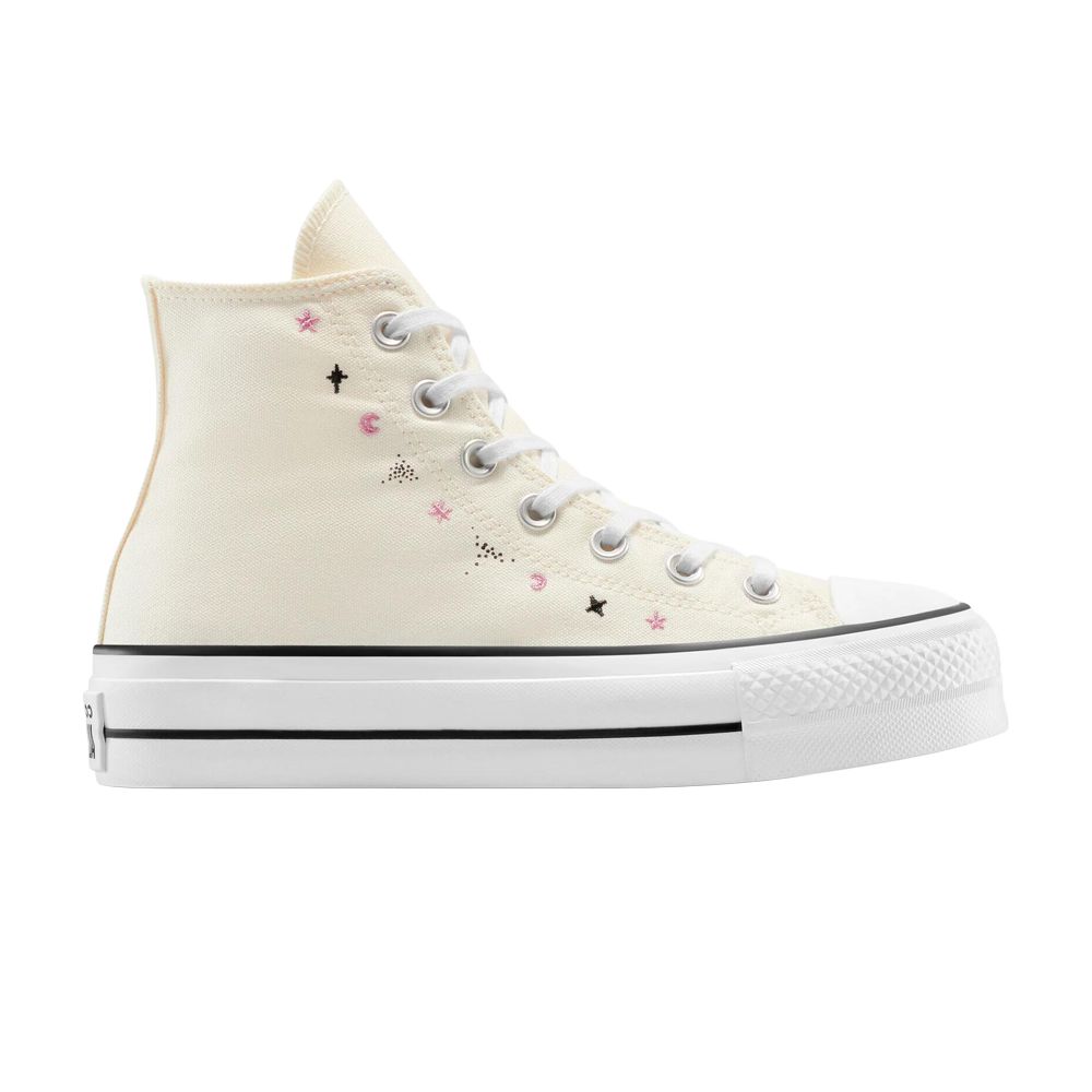 Pre-owned Converse Wmns Chuck Taylor All Star Lift Platform High 'celestial' | Cream | Women's Size 10.5