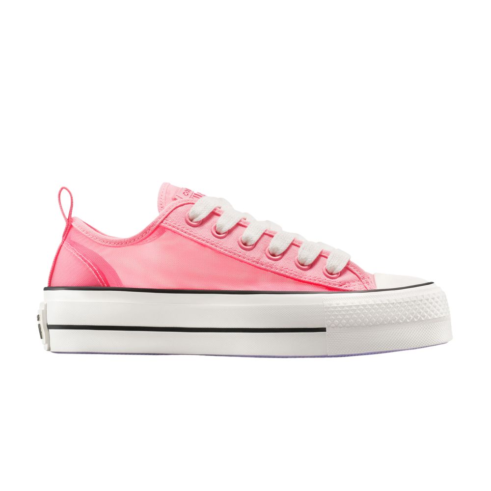 Pre-owned Converse Wmns Chuck Taylor All Star Lift Platform Low 'translucent Color' | Pink | Women's Size 10.5