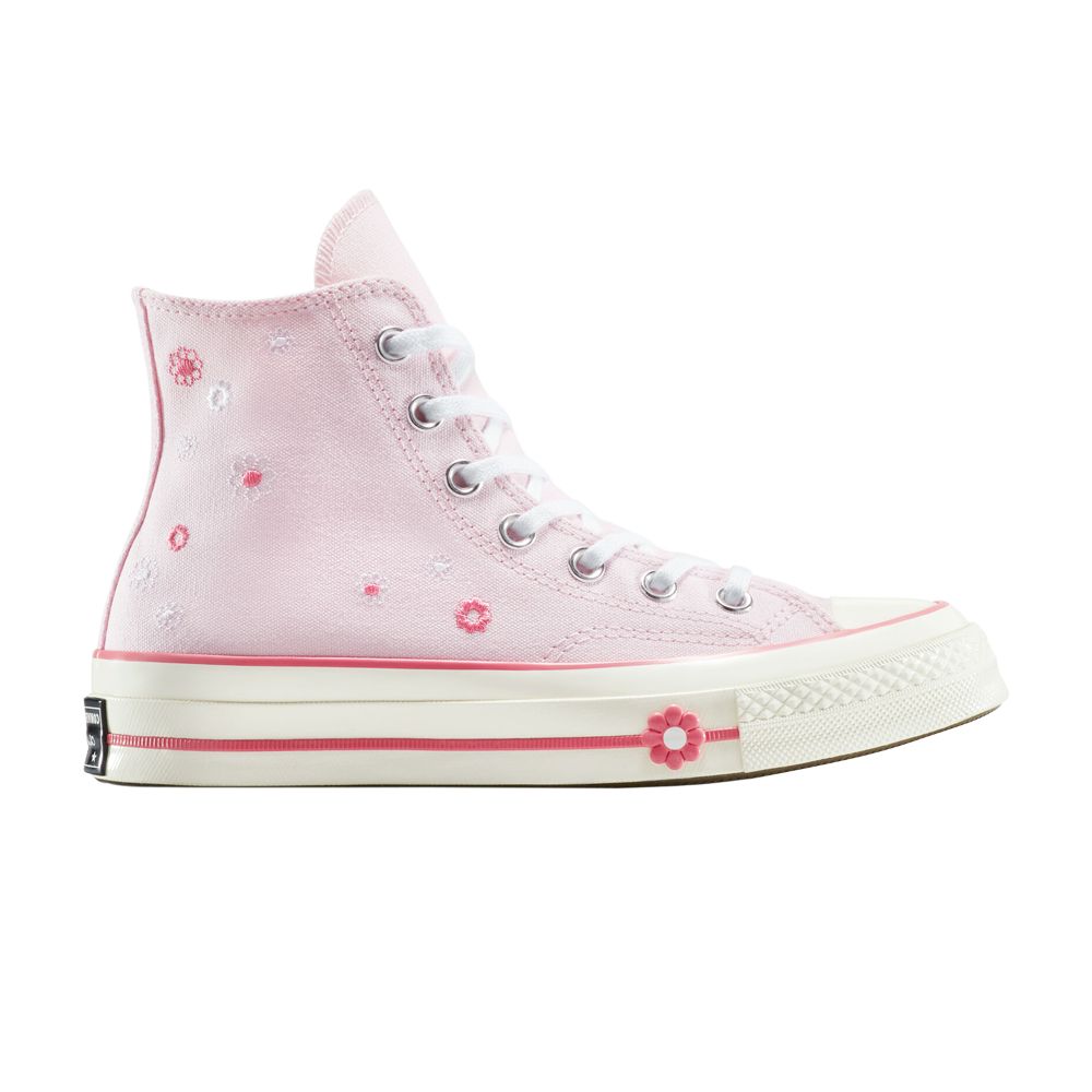 Pre-owned Converse Wmns Chuck 70 High 'flower Patch' | Pink | Women's Size 5