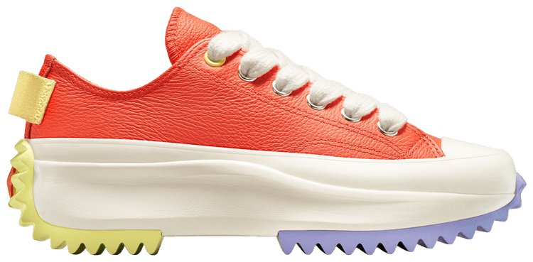 Converse Wmns Run Star Hike Platform Low Color Pop   Vermillion Red