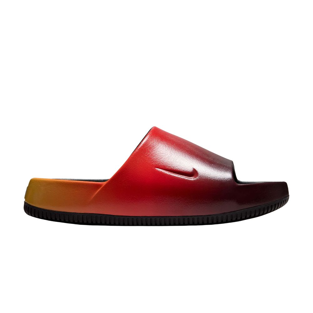 Pre-owned Nike A'ja Wilson X Wmns Calm Slide 'rush Red Electric Yellow' | Women's Size 9