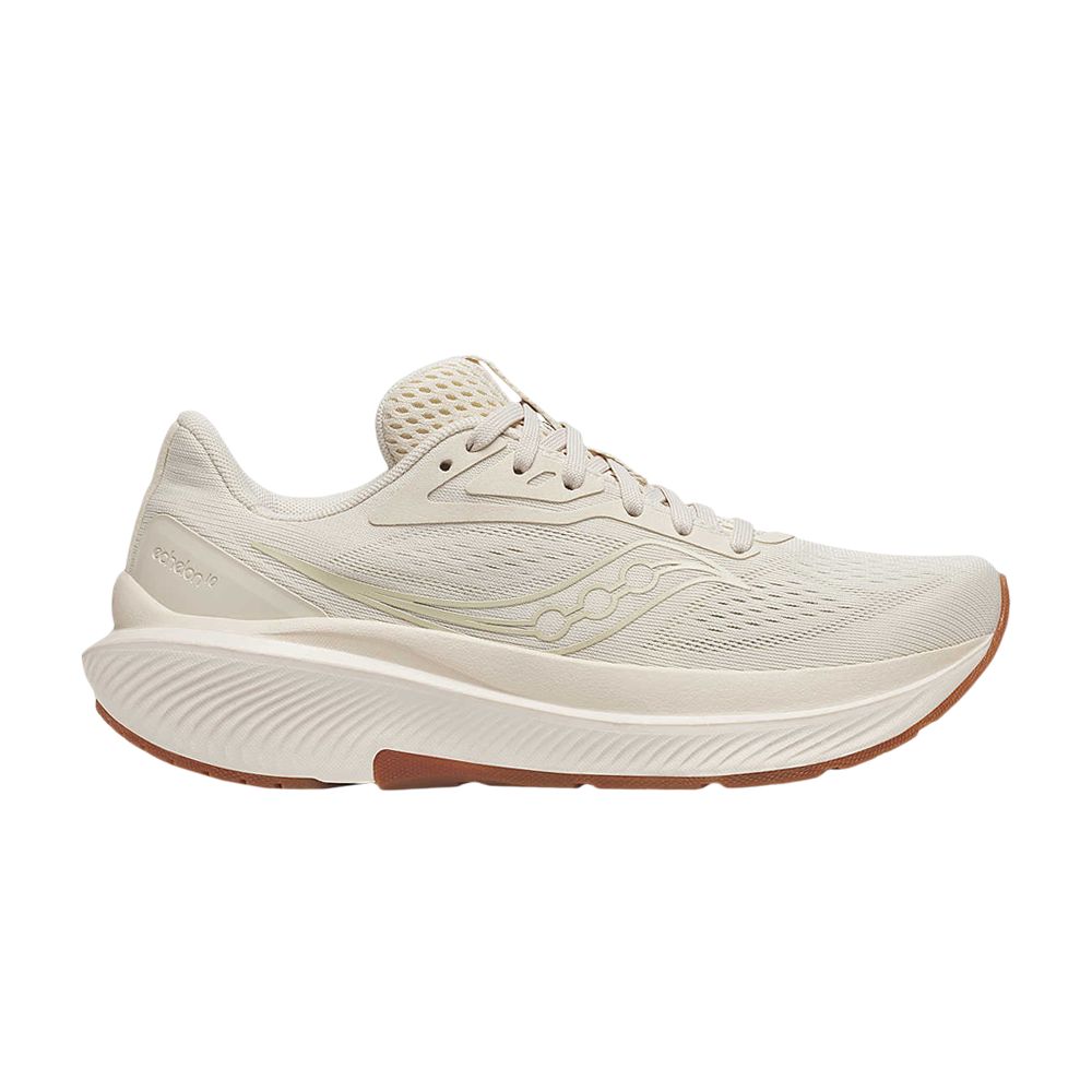 Pre-owned Saucony Wmns Echelon 10 Wide 'rye Gum' | Cream | Women's Size 7.5 In White