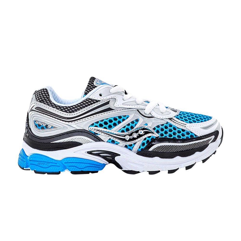 Pre-owned Saucony Progrid Omni 9 Kdz Big Kid 'blue Silver' | Kid's Size 6.5