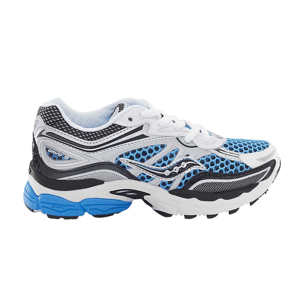 Pre-owned Saucony Progrid Omni 9 Kdz Little Kid 'blue Silver' | Kid's Size 6