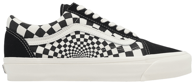 Vans Old Skool Radial Checkerboard   Black Marshmallow