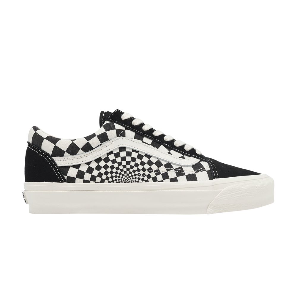 Vans Old Skool 'Radial Checkerboard - Black Marshmallow' | Men's Size 7 - VN000CY2T5O