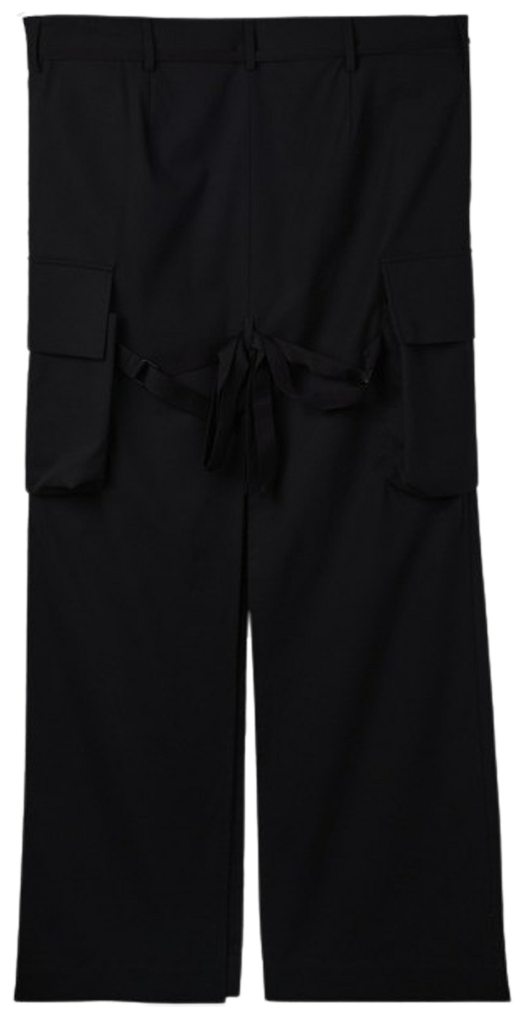 Ann Demeulemeester Hera Long Cargo Skirt Black