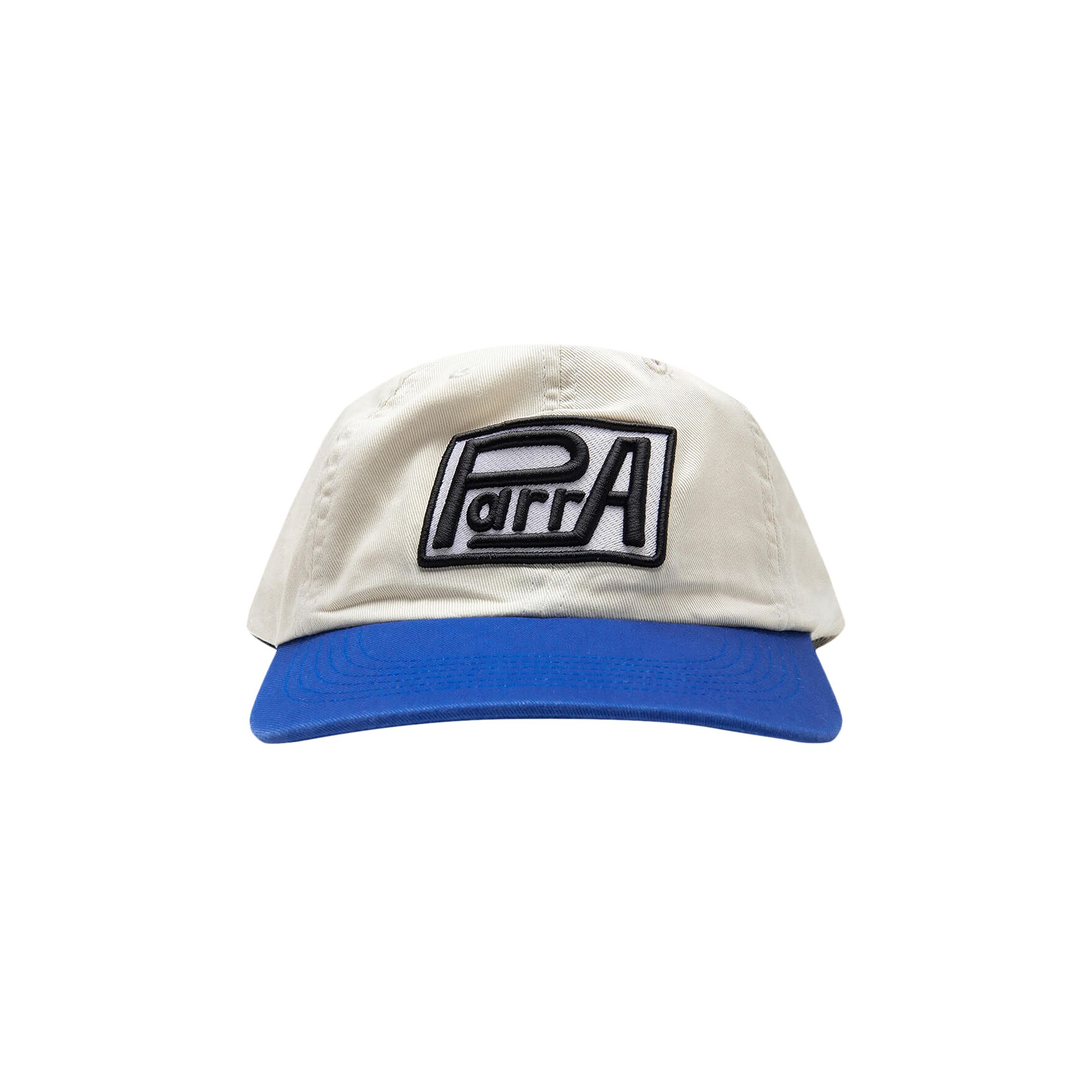 Pre-owned Parra Car Repair 6 Panel Hat 'blue' | Men's Size Onesize
