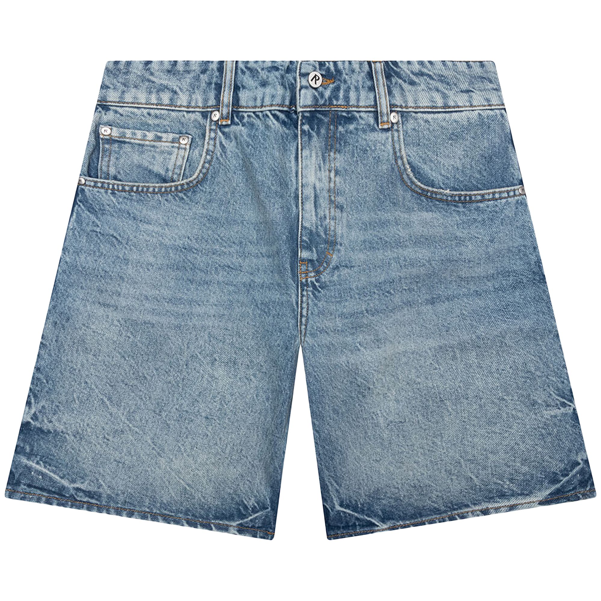Pre-owned Represent Clo Tailored Denim Shorts 'blue' | Men's Size 31