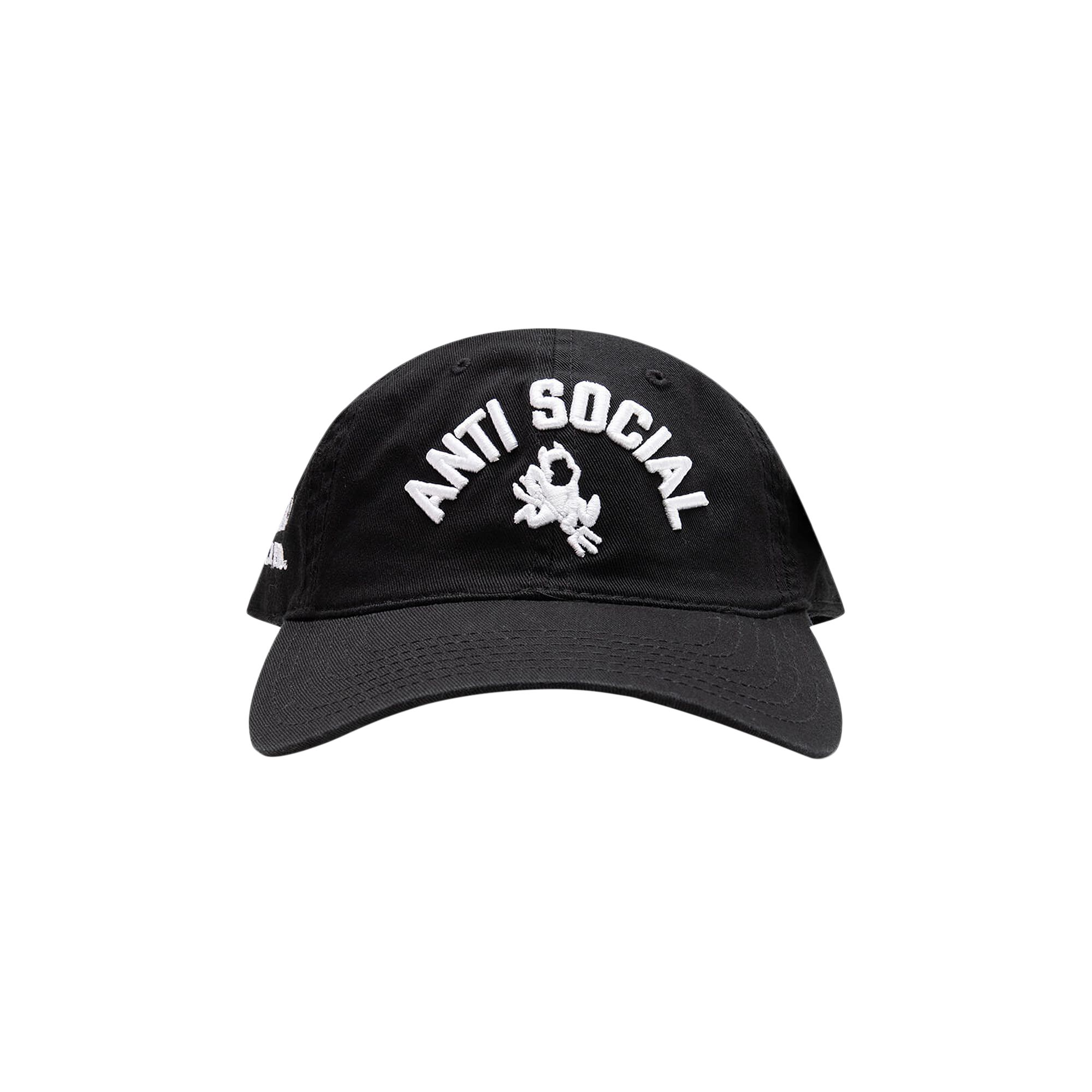 Pre-owned Anti Social Social Club Devil Cap 'black' | Men's Size Onesize