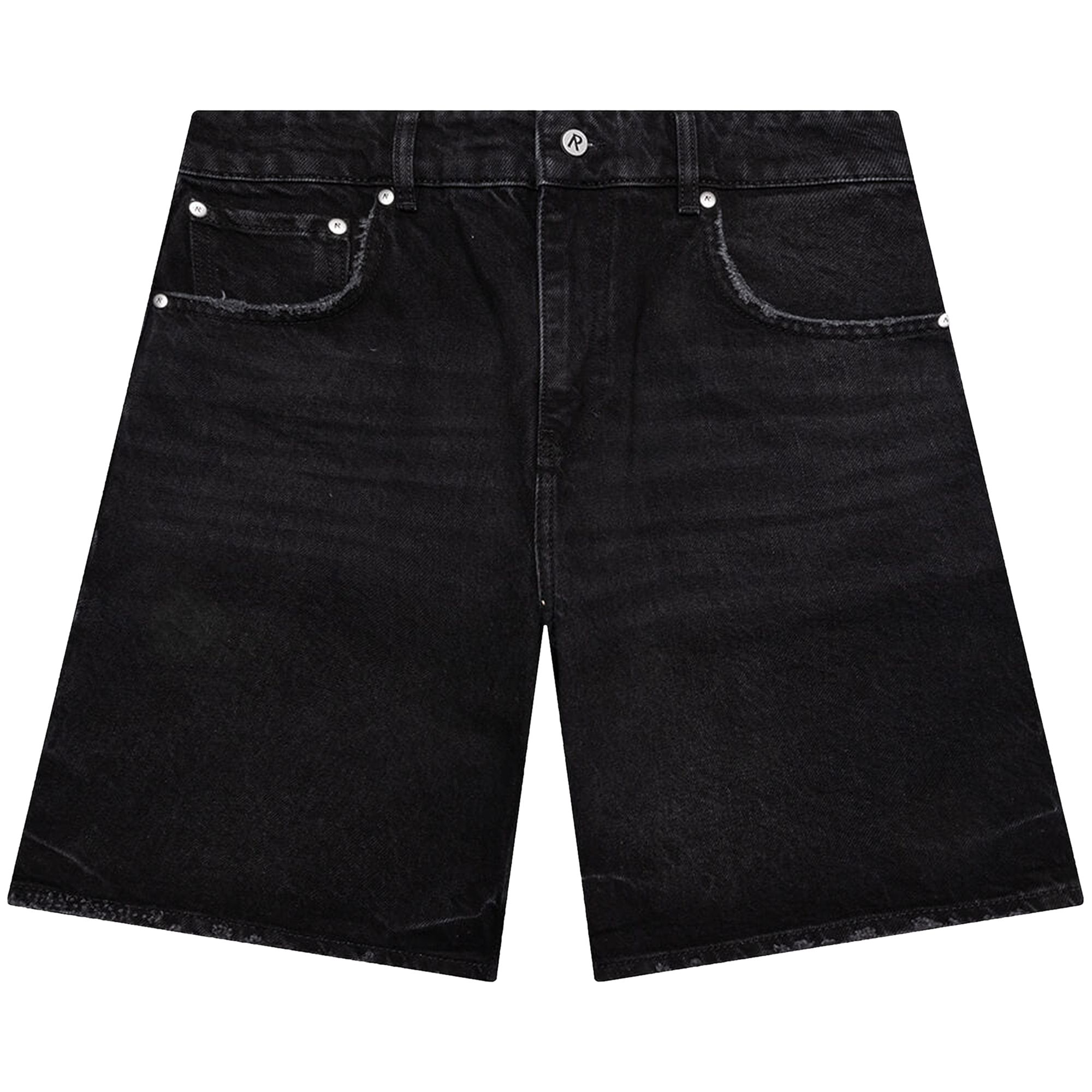 Pre-owned Represent Clo Tailored Denim Shorts 'black' | Men's Size 32