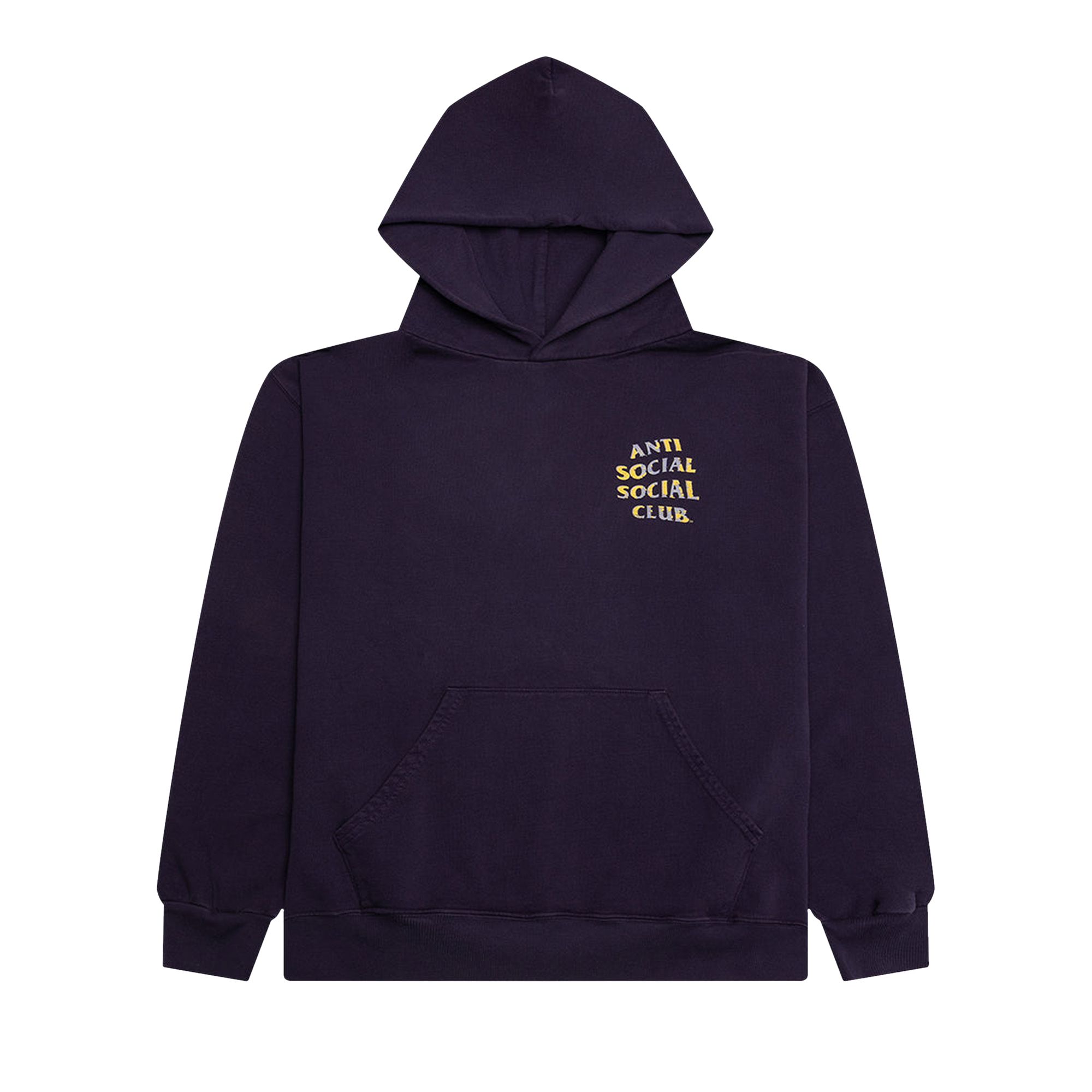 Pre-owned Anti Social Social Club Mind Game Weathered Hoodie 'vintage Black' | Men's Size S