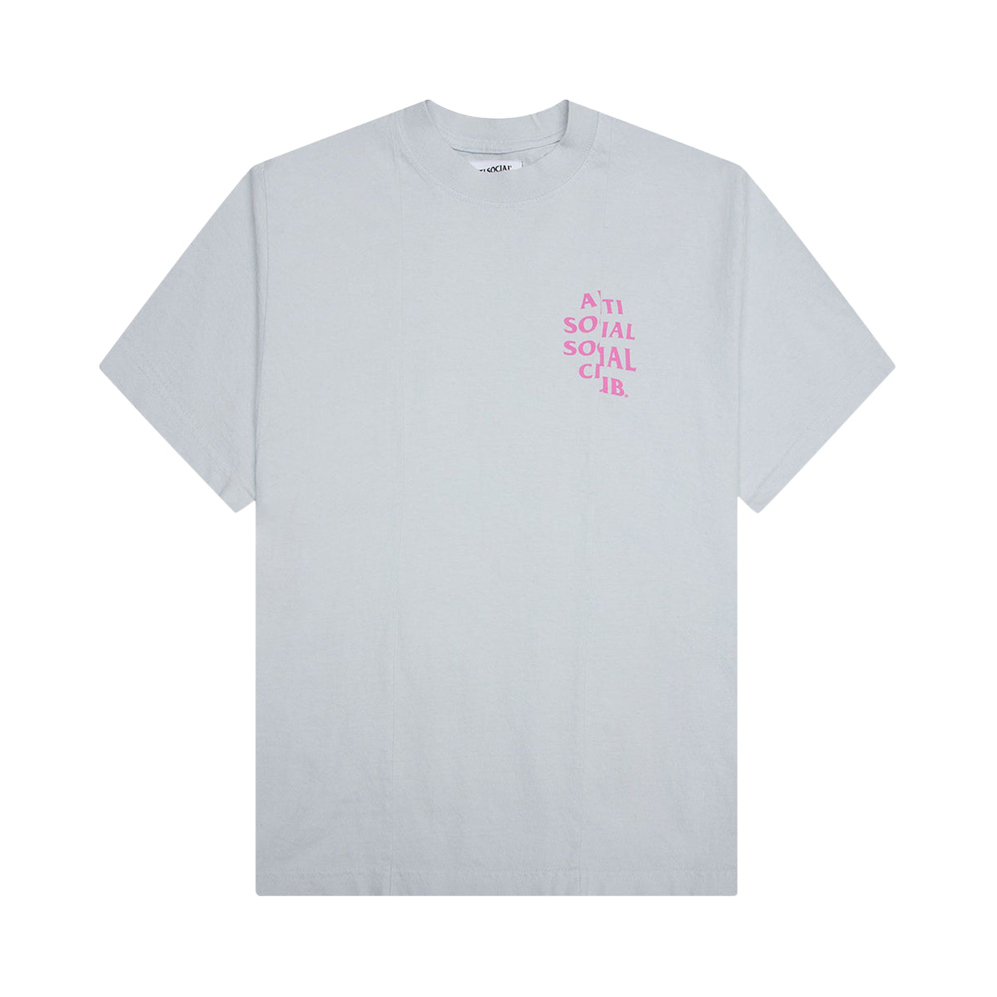 Pre-owned Anti Social Social Club Sliced Mind Games Tee 'grey' | Men's Size M