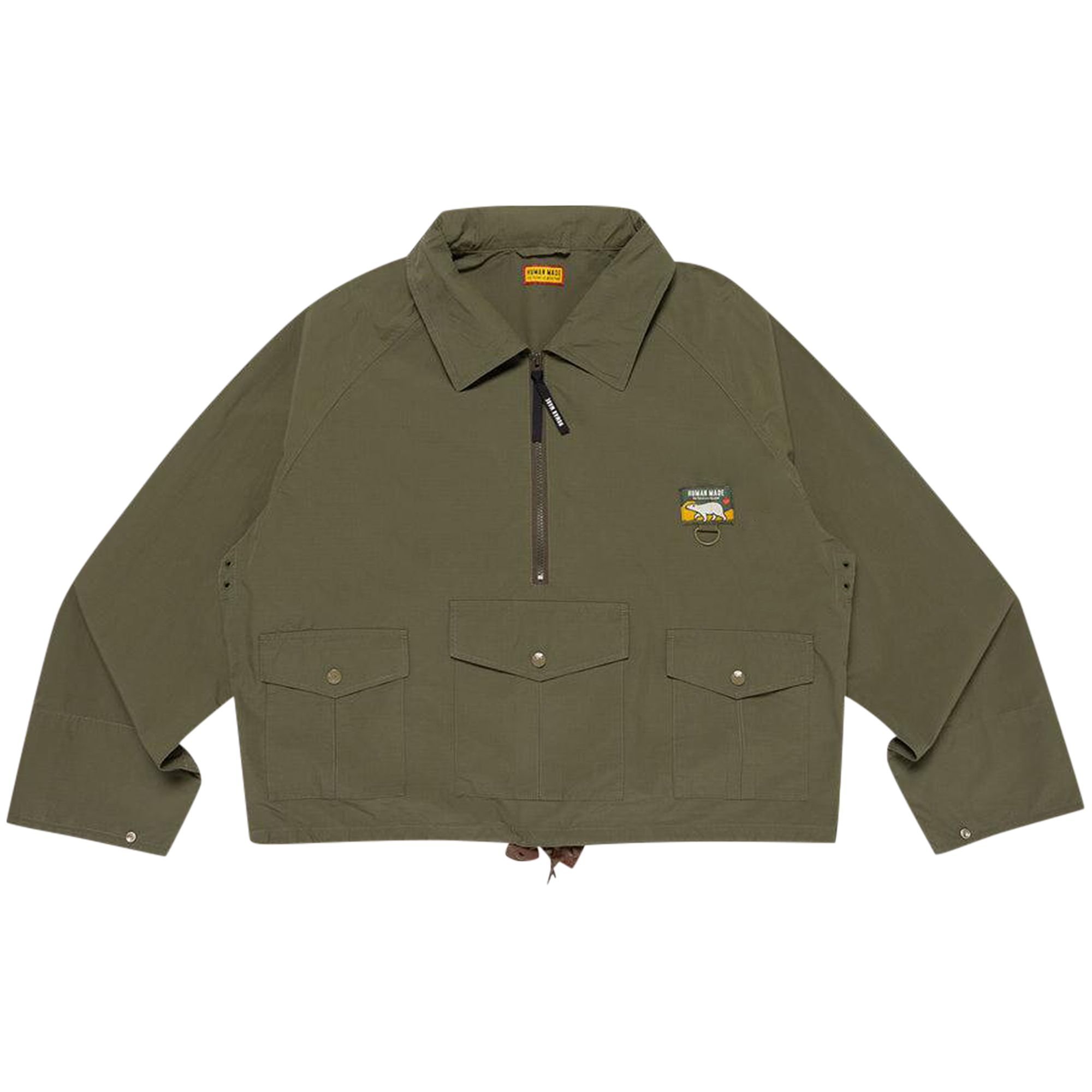 Pre-owned Human Made Fishing Jacket 'olive Drab' | Green | Men's Size M