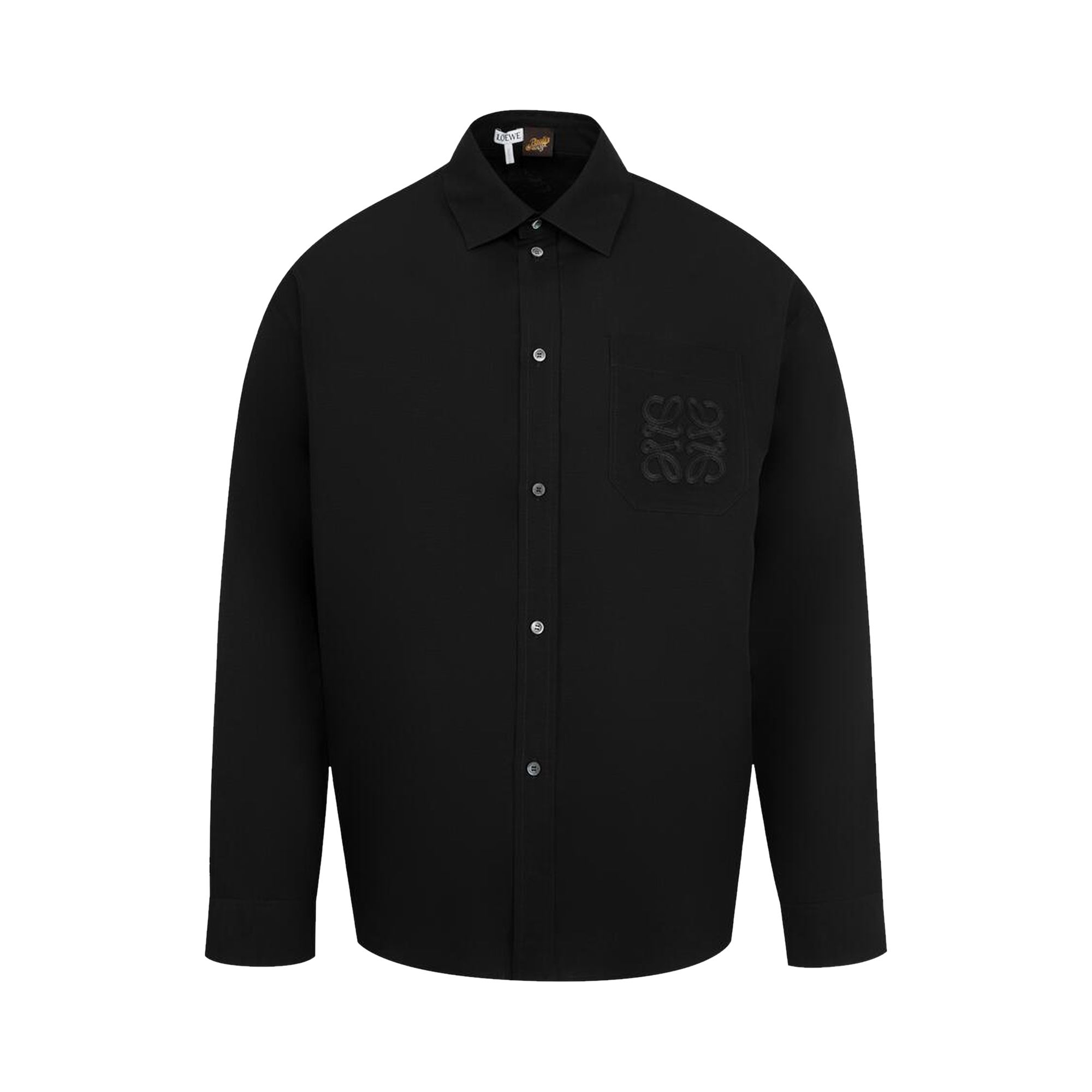 Pre-owned Loewe Long-sleeve Shirt 'black' | Men's Size 41