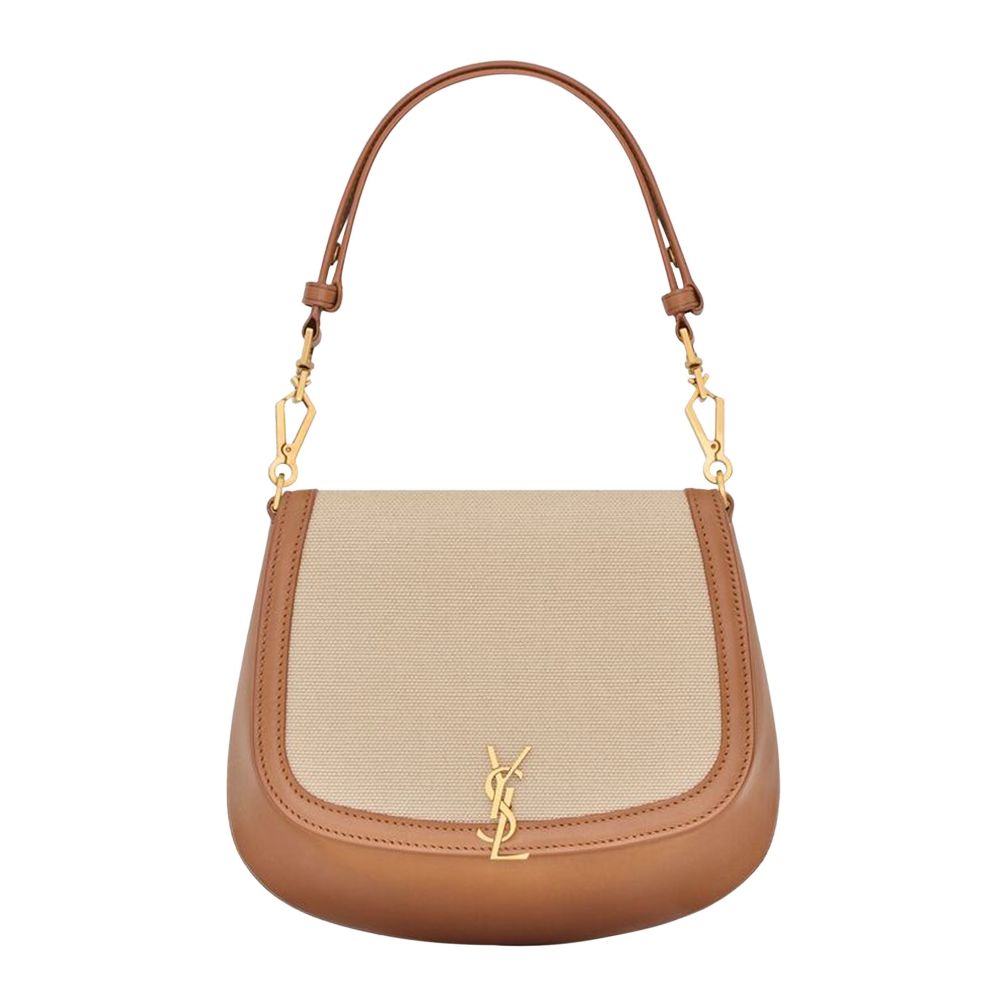 Pre-owned Saint Laurent Voltaire Top Handle Bag 'desert Dust/brick' | Brown | Women's Size Onesize