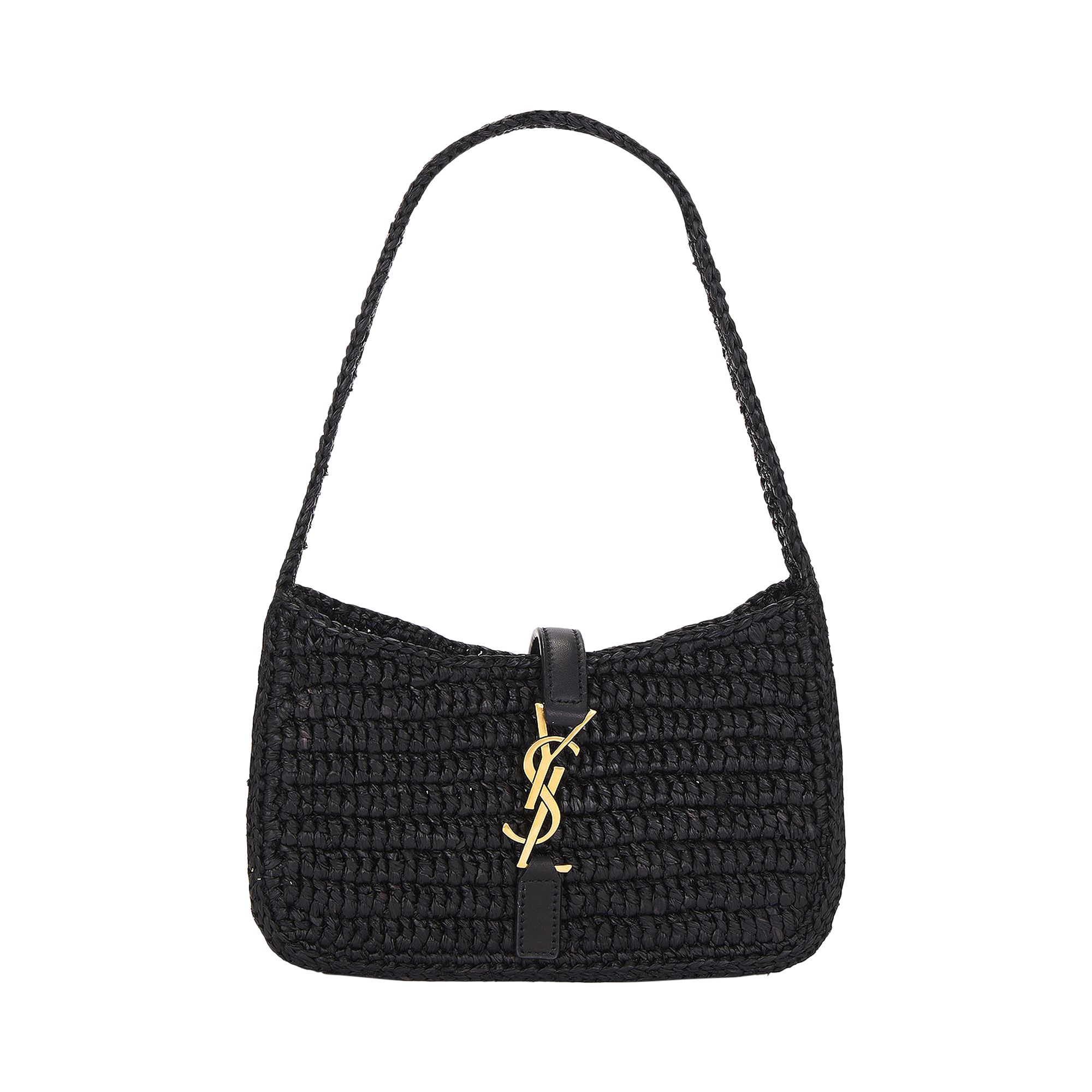 Pre-owned Saint Laurent Mini Le 5 À 7 Hobo Bag 'black' | Women's Size Onesize