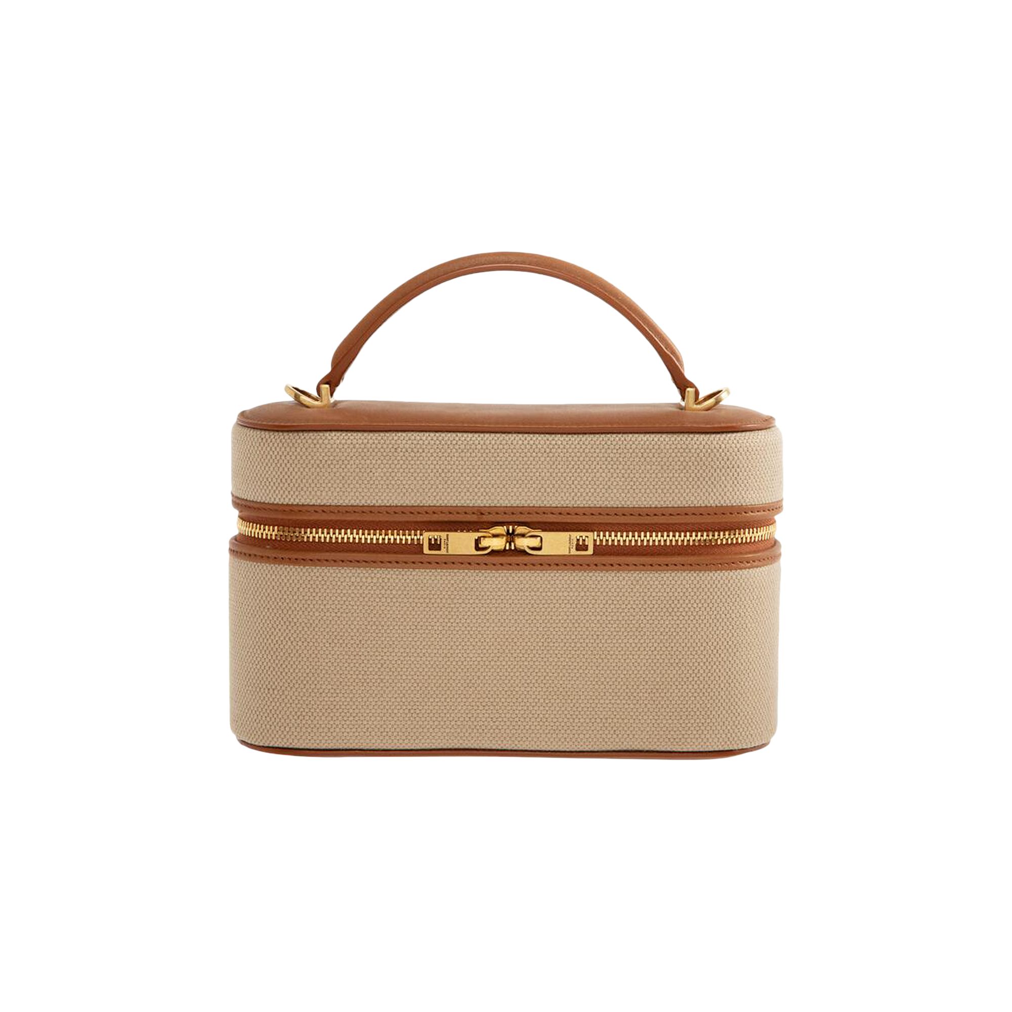 Pre-owned Saint Laurent Mini Vanity Bag 'desert Dust/brick' | Brown | Women's Size Onesize