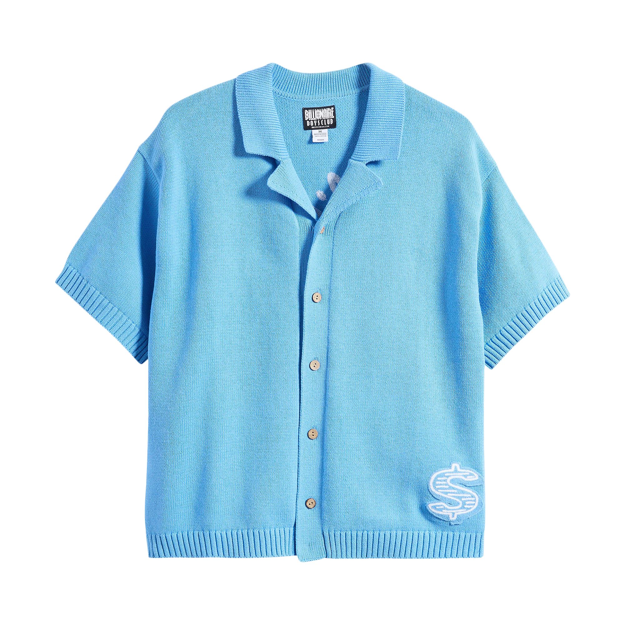 Pre-owned Billionaire Boys Club Rarity Woven Shirt 'little Boy Blue' | Men's Size L