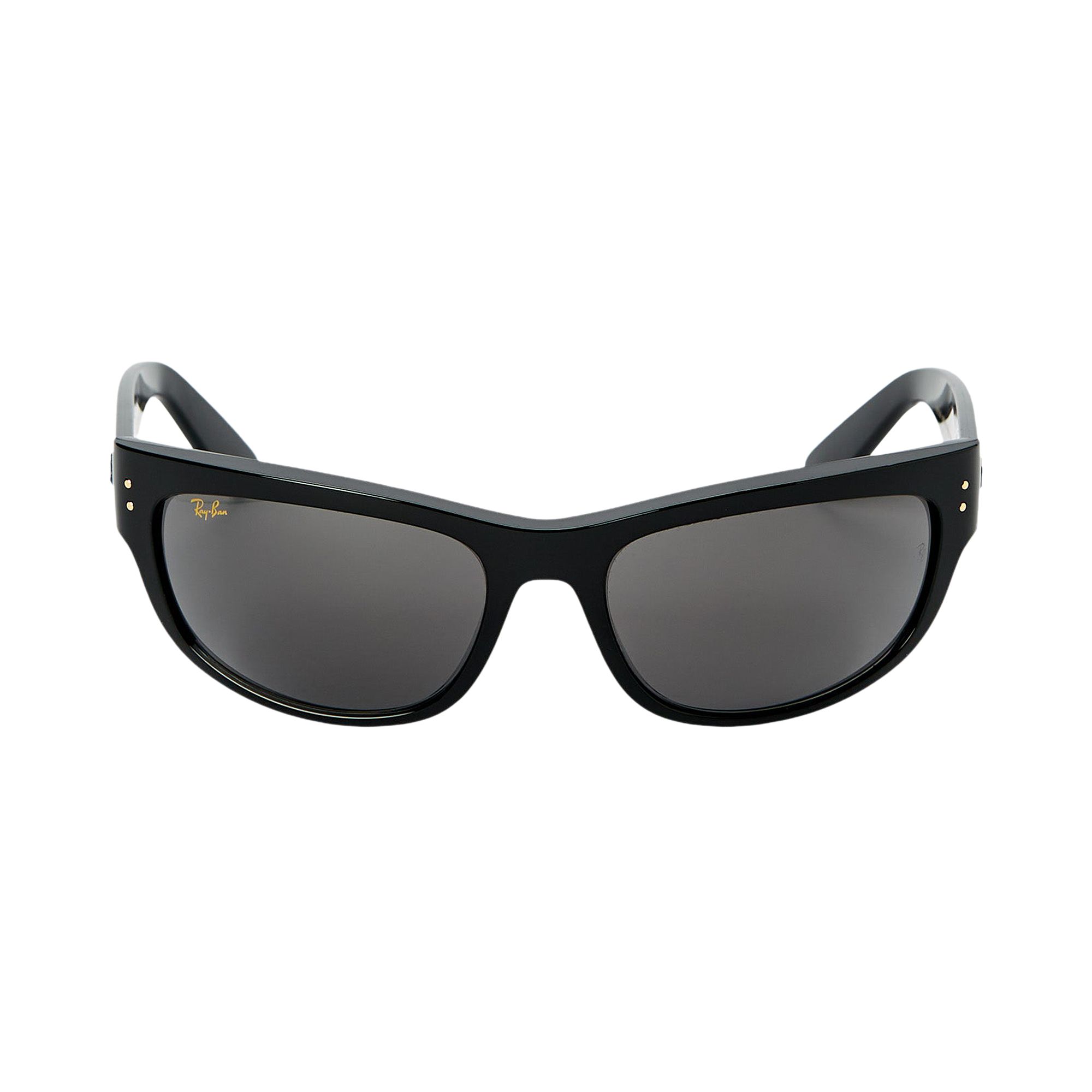 Pre-owned Ray Ban Ray-ban X A$ap Rocky Mega Balorama Sunglasses 'black/dark Grey' | Men's Size 63