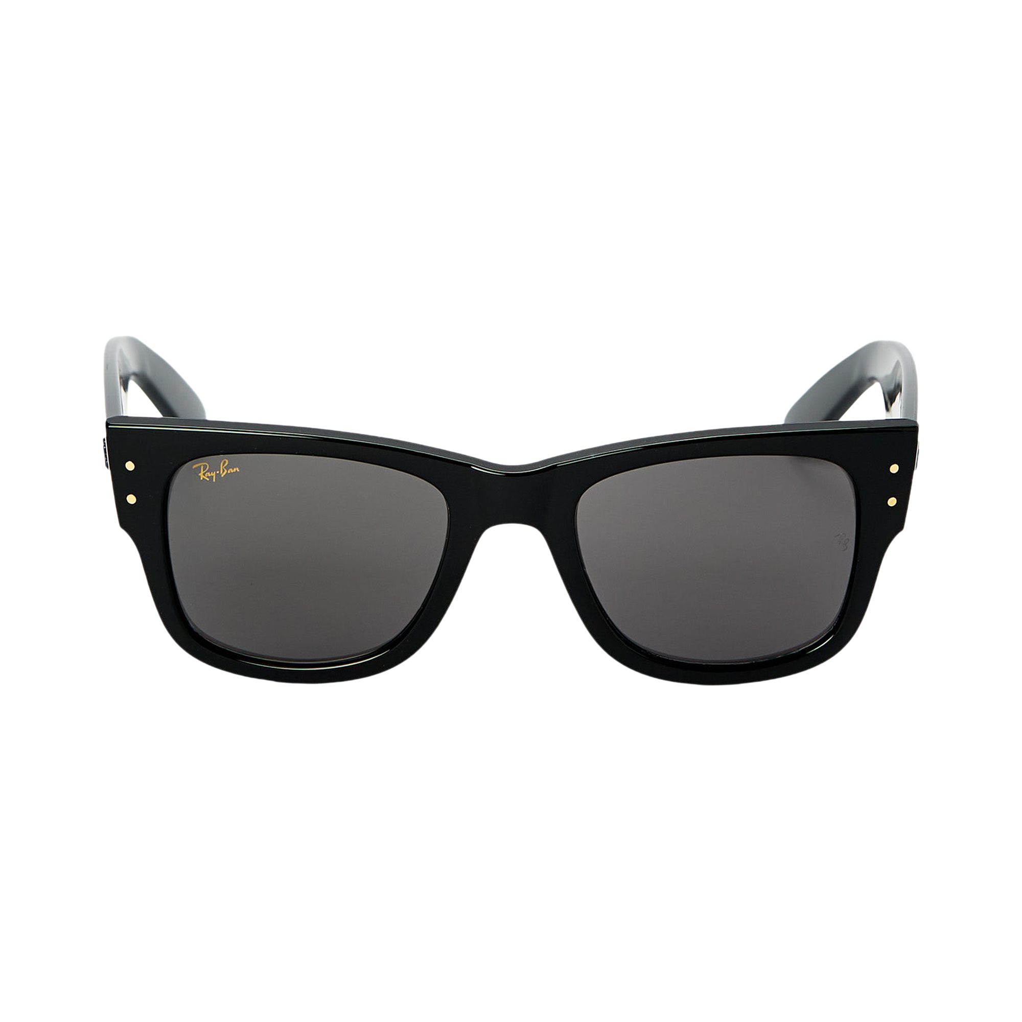 Pre-owned Ray Ban Ray-ban X A$ap Rocky Mega Wayfarer Sunglasses 'black/dark Grey' | Men's Size Onesize