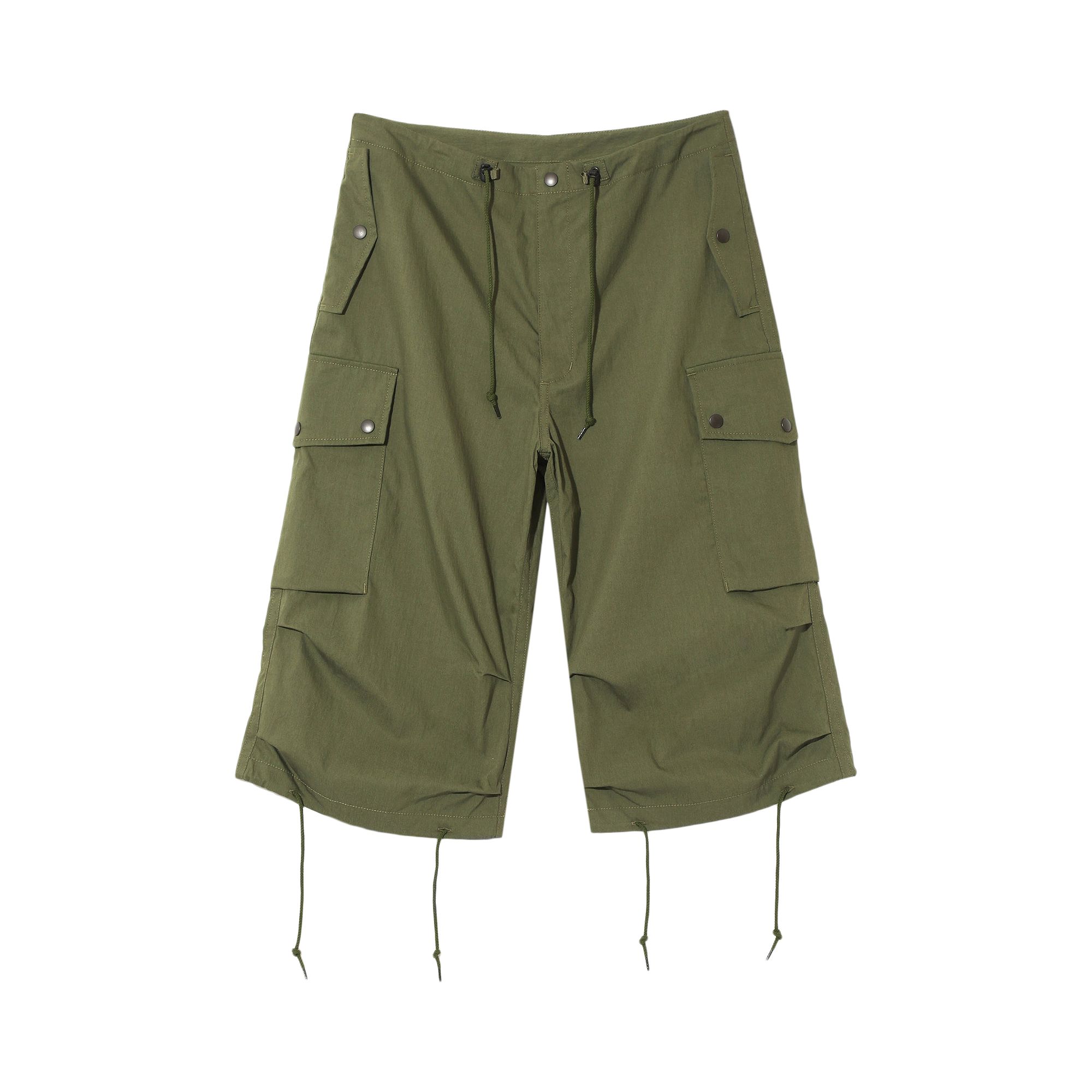Pre-owned Needles Field Shorts 'olive' | Green | Men's Size Xl