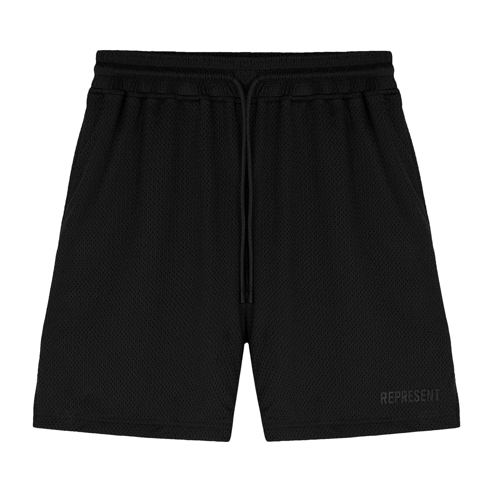 Pre-owned Represent Clo Mesh Short 'jet Black' | Men's Size L
