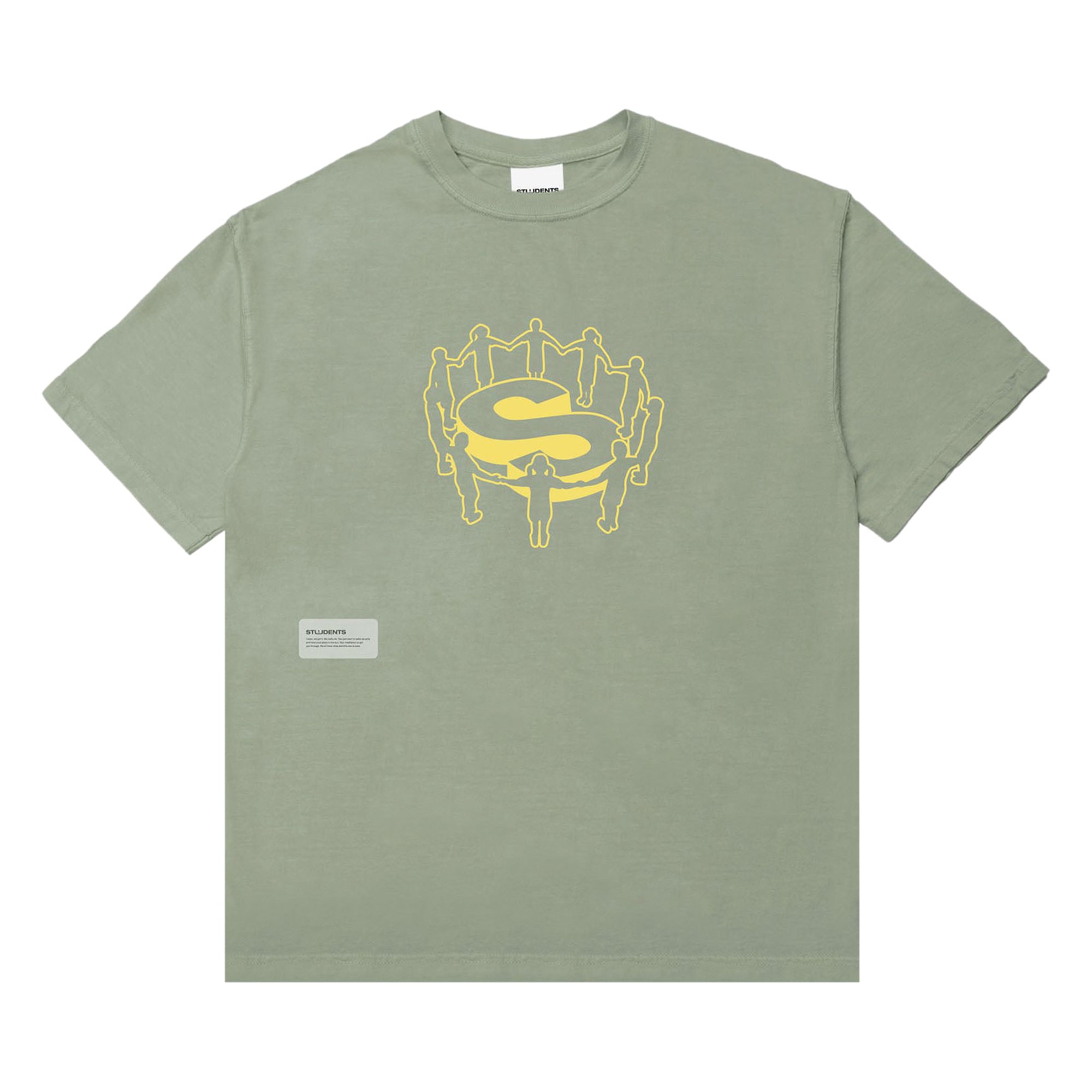Pre-owned Students Cult T-shirt 'kelp' | Green | Men's Size L