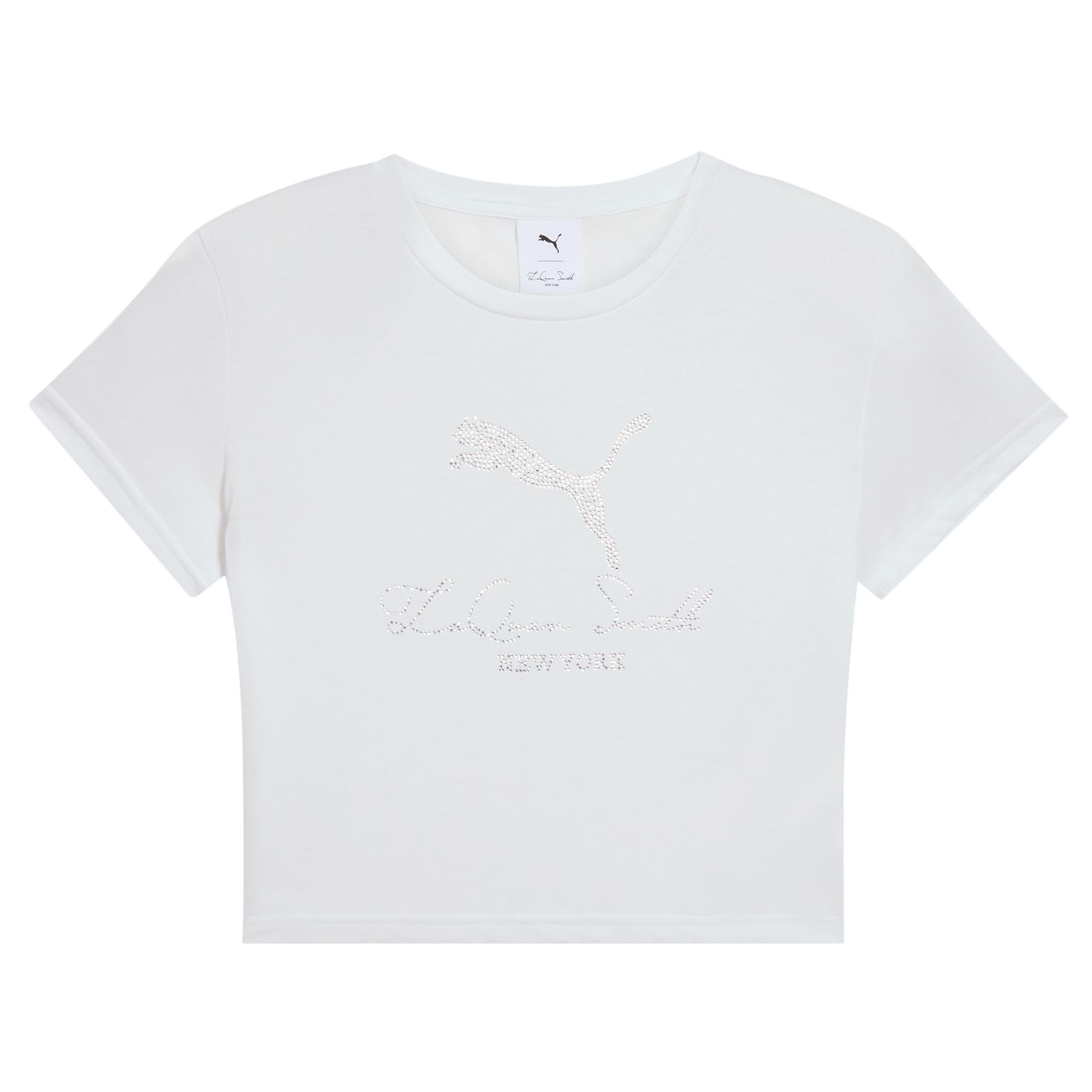 Pre-owned Puma X Laquan Smith Baby Tee ' White' | Women's Size M
