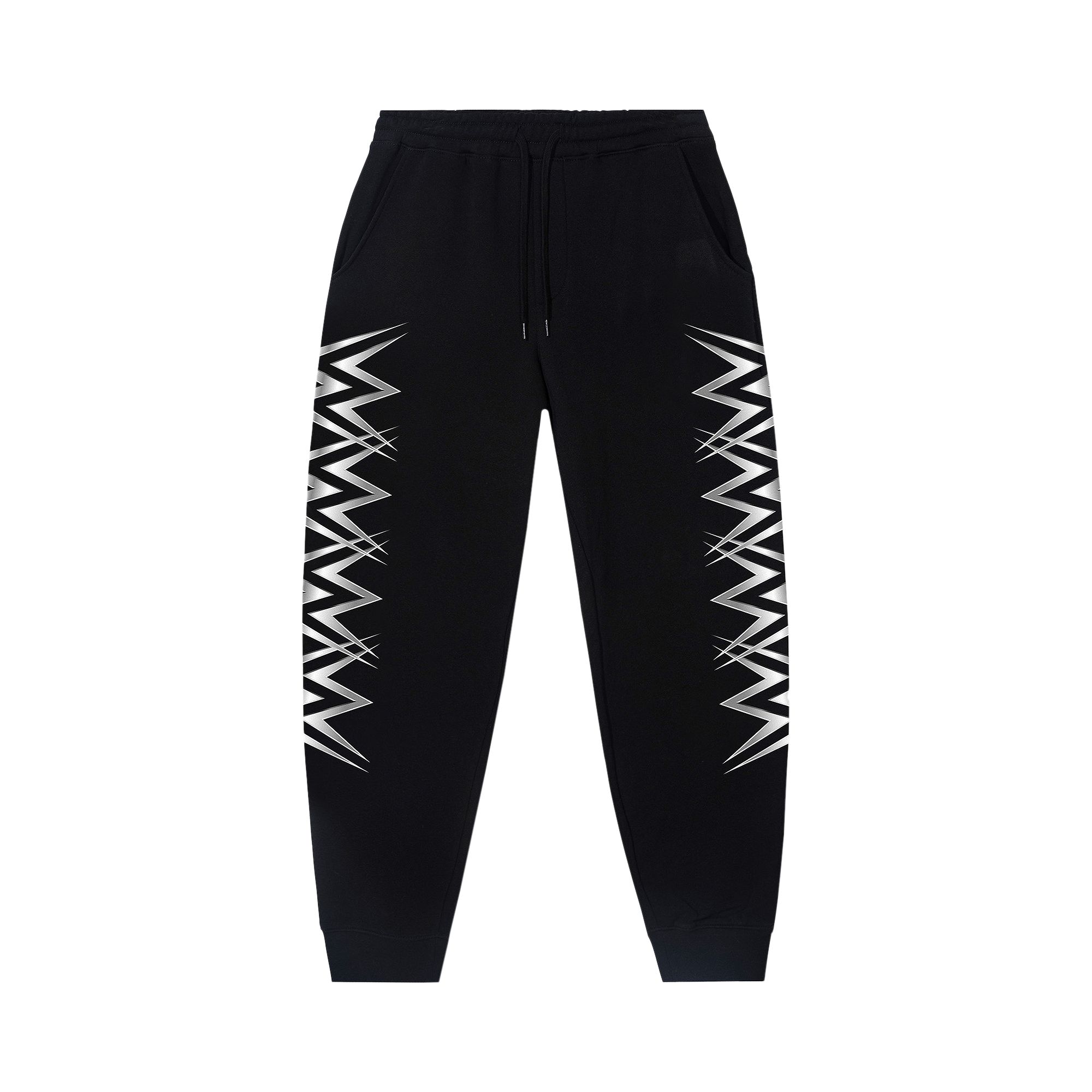 Pre-owned Anti Social Social Club X Wwe Entertainment Sweatpants 'black' | Men's Size Xl